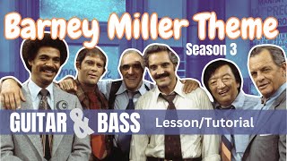 Barney Miller Theme | Guitar & Bass Lesson | Tutorial