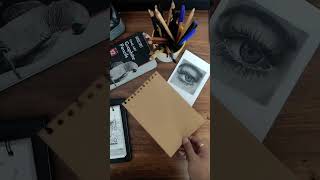 Unlocking the Magic: Hyperrealistic Eye Drawing with Colored Pencils #shorts #reels