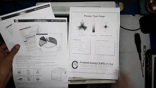 HP LaserJet P2055 Non Impact Printing Repair || Missing Printing from Center