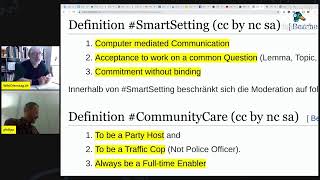 #Sprint8 #Feedlog 24.11.2019 #xerocray #communitycare pd dr stefan blankertz und @metamythos