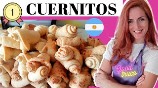 CUERNITOS DE GRASA Y CUERNITOS DE QUESO ARGENTINOS  la mejor receta