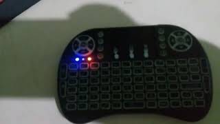 Mini Teclado Travado com Luz Laranja Piscando e Não Funciona RESOLVIDO