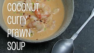 Coconut Curry Prawn Soup