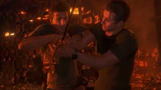 Rafe Vs Nathan  - Sword Fighting on Avery's Ship - Uncharted 4 - Final Battle