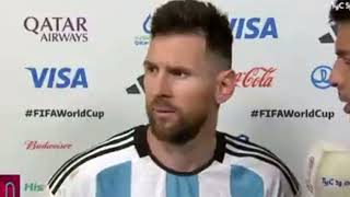 LEO MESSI…. Y sus impactantes declaraciones ! Que miras bobo?