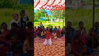 Teej Dance by Little Girl in Ghorahi Sub-Metropolitan City Ward No. 16 in 2081/05/14. Friday