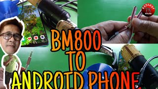 BM800 to Android phone/how to connect?