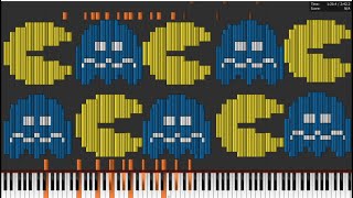 How would Pacman Sound in Midi Art? (Dark Midi)