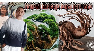 membuat Hardscape bonsai cak herry rasio