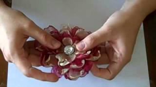 Organza Flower Tutorial Part 1