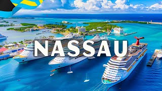 FLYING OVER NASSAU, BAHAMAS 4K - Relaxing Music Along With Beautiful Nature Videos - 4K Video HD