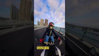 Insta360 X3  amazing shot of TKO-Lam Tin Bay bridge.   #youtubeshorts #travelvlog #hongkong