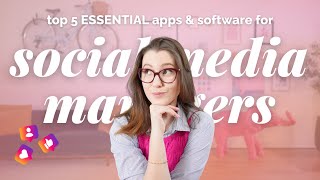 Social Media Management for Beginners | 5 Tools/Apps you need!