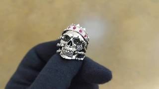 Skull and Diamond Ring by Proclamation Jewelry