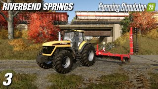 Working In The Rain | Riverbend Springs | Farming Simulator 25 - Ep3