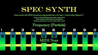 Spec Synth Demo (Max MSP)