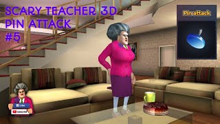 Scary Teacher 3D/PIN ATTACK/MENJEBAK GURU DENGAN PIN/Level 5/Bölüm 5