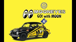 Solido's 'Go! with Moon' Model with Legendary MOONEYES Design: Volkswagen Beetle