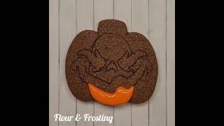 Creative Pumpkin Cookie Decoration for Halloween 🎃