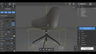 Unlimited3D platform - How to turn 3d files into online 3d product viewers (furniture)