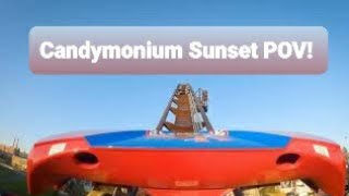 Candymonium Sunset POV - Hersheypark - New for 2020