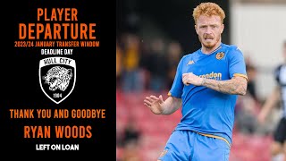 RYAN WOODS LEAVES HULL CITY ON LOAN