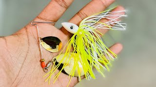 Throw the spinnerbait they say 😂 #fishing #reels #subscribe