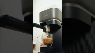 This is how easy it is to make coffee with a Philips Baristina. Swipe. Brew. Enjoy. ☕️