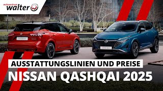 Nissan Qashqai Ausstattungsvarianten, Motoren und Preise des Hybrid SUV | #tekna