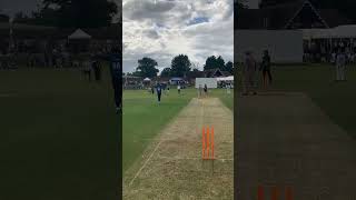 SIR ALASTAIR COOK BOUNCES BATTER OUT! Lashings at Eversholt #criciet #sport #funny