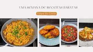 Uma semana de receitas baratas || Filipa da Costa