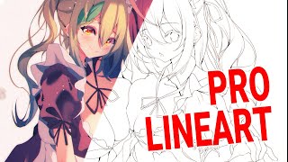 Pro Anime Artists Explains How to Make Pro Lineart [ART TUTORIAL]