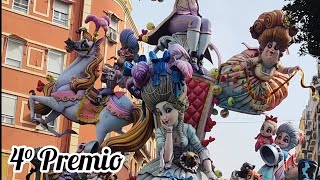 Falla Sueca-Literato Azorín 2024. 4° Premio sección especial😍