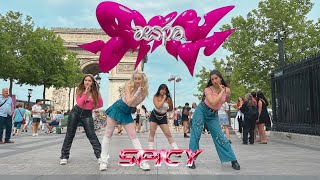 [KPOP IN PUBLIC PARIS | ONE TAKE] AESPA (에스파) - Spicy Dance Cover by Magnetix crew from Paris