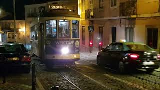 Tram snippets from Lisbon.