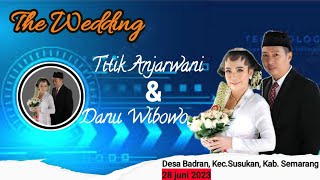 The Wedding Titik & Danu || Livestreaming Campursari Jamus Sekaten (JS) || SK_Deco