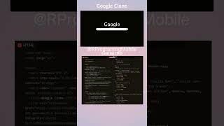 Google homepage clone || how to clone google homepage website #htmlcss #clone #google #homepage