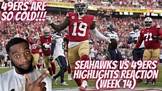 49ERS ARE THE TEAM TO BEAT! REACTION TO Seattle Seahawks vs San Francisco 49ers | Week 14 Highlights