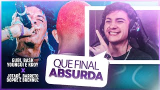 (EMOCIONANTE!⚡)  HERO REAGE A JOTAPÊ, BARRETO, BRENNUZ E DOPRÊ x GURI, BASK, KROY E YOUNGUI | FINAL