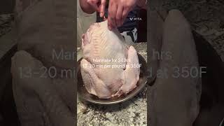 ASMR Easy to make Tandoori Turkey#Shorts