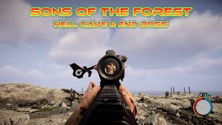 Sons of the Forest - Hell Cave Boss + End Game Boss [SPOILERS]