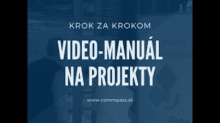 VIDEOMANUAL NA PROJEKTY A PROJEKTOVY MANAZMENT - AGENDA