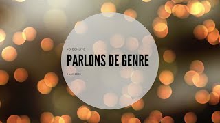 #BibEnLive ► Parlons de genre