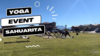 Madera Highlands Resident Yoga Event at the Park [January 2023]