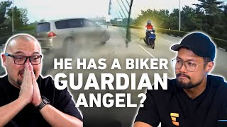 This Biker Made it out Without a Scratch!! | Bikers React To Motorcycle Accidents