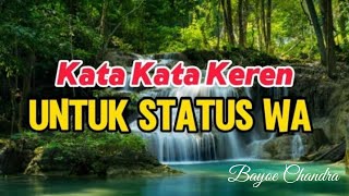 KATA KATA KEREN STATUS W.A