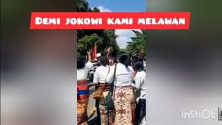 Sadis... ketika ibu ibu melawan petugas...!