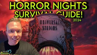 Halloween Horror Nights Survival Guide 2024! Everything You Need to Know for HHN Hollywood!