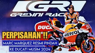 Marc Marquez BLAK - BLAKAN DAN JUJUR ‼️ Alasan pindah ke DUCATI Gresini Racing