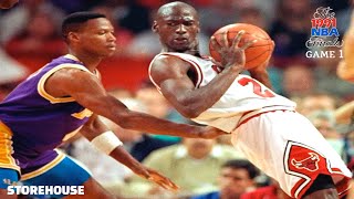 Michael Jordan Highlights: 1991 NBA Finals Game 1 (36 Points)